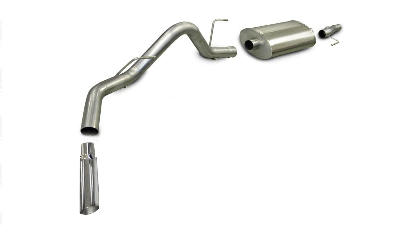 Corsa/dB 06-08 Ford F-150 SuperCrew/6.5ft Bed 4.6L V8 Polished Sport Cat-Back Exhaust - DTX Performance