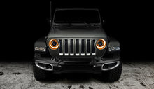 Load image into Gallery viewer, Oracle Jeep JL/Gladiator JT Oculus Switchback Bi-LED Projector Headlights - Amber/White Switchback - DTX Performance