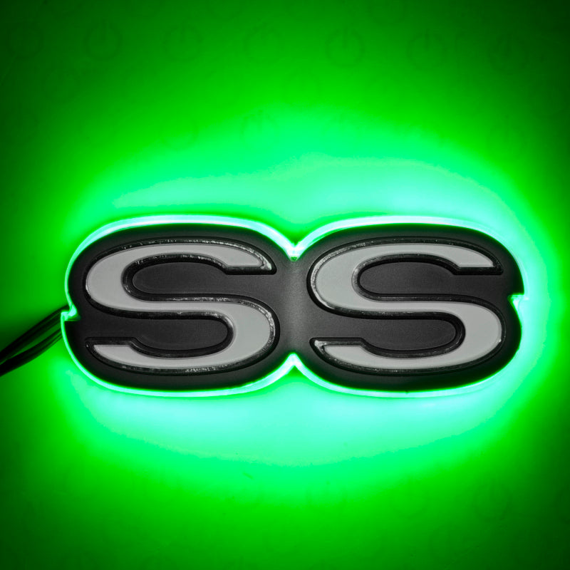 Oracle Chevrolet Camaro SS Illuminated Emblem - Green - DTX Performance