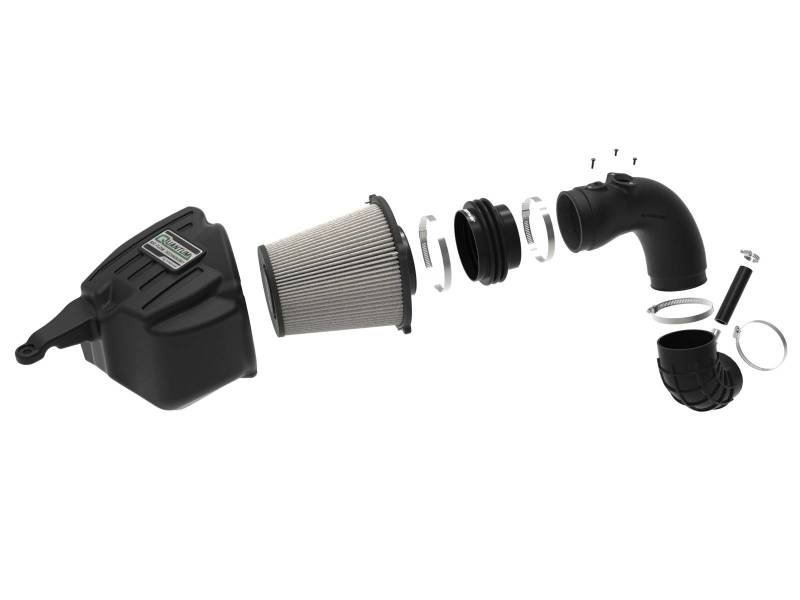 aFe 07-09 Ram 2500/3500 Cummins L6-6.7L (td) Quantum Cold Air Intake System w/ Pro Dry S Filter - DTX Performance