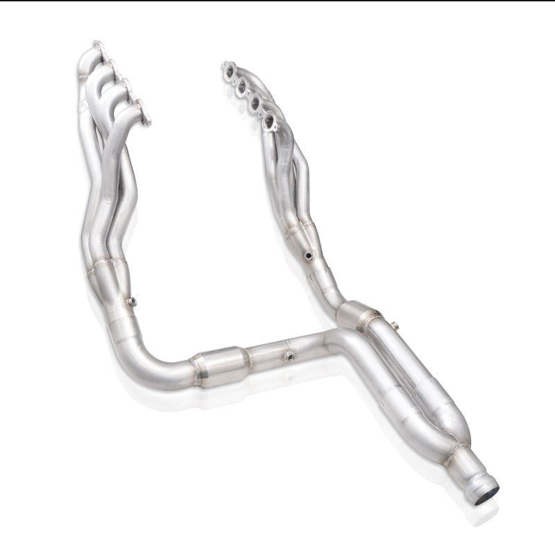 Stainless Works 15-19 Chevrolet Tahoe Headers 5.3L 1-7/8in Primaries High-Flow Cats 3in Leads Y-Pipe - DTX Performance