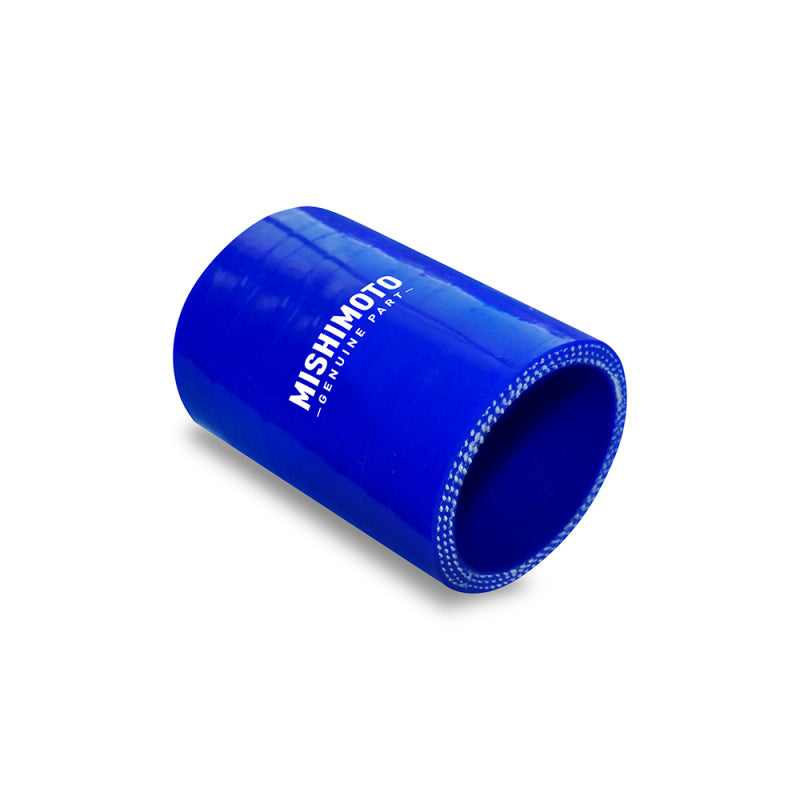 Mishimoto 3.5 Inch Straight Coupler - Blue - DTX Performance