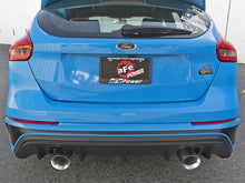 Load image into Gallery viewer, aFe Takeda 3in 304 SS Cat-Back Exhaust w/ Polished Tip 16-18 Ford Focus RS 2.3L (t) - DTX Performance