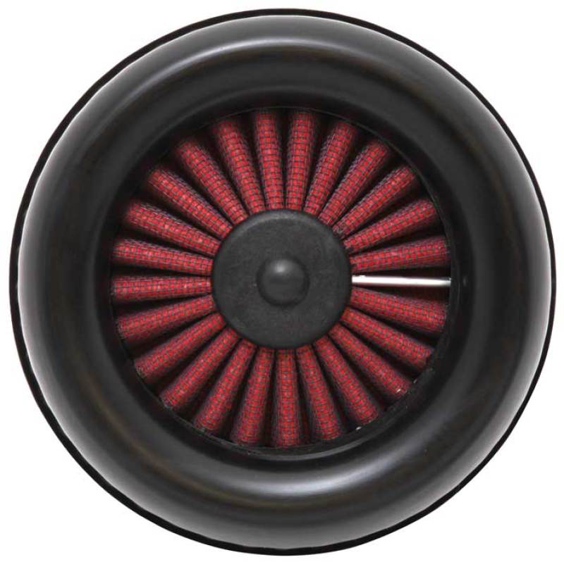 AEM Dryflow Air Filter - Round Tapered 6in Base OD x 5in Top OD x 5.5in H x 2.5in Flange ID - DTX Performance