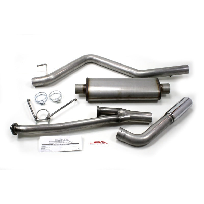 JBA 07-20 Toyota Tundra 4.6L/4.7L/5.7L 409SS Pass Side Single Exit Cat-Back Exhaust - DTX Performance