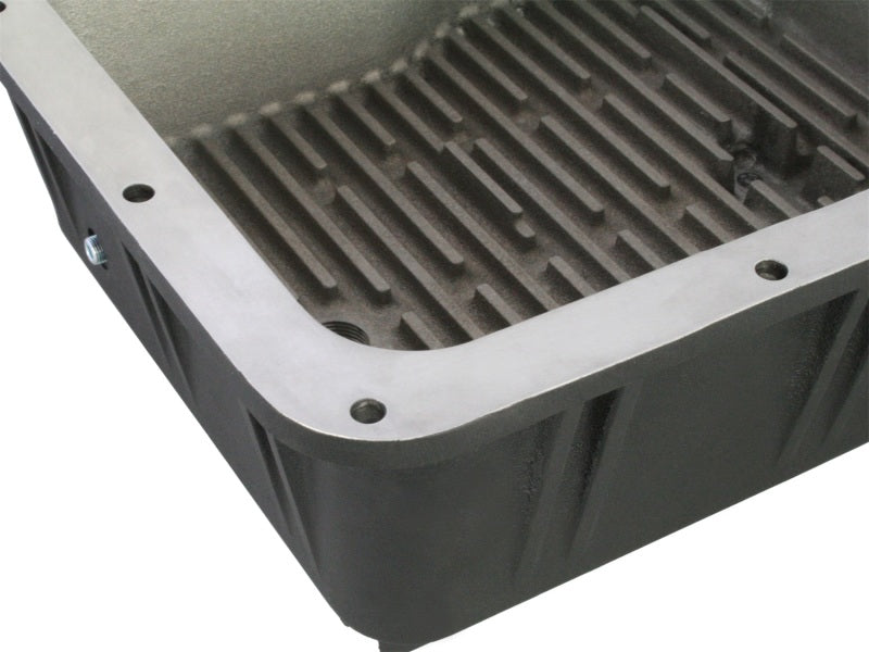 aFe Power Cover Trans Pan Machined Trans Pan GM Diesel Trucks 01-12 V8-6.6L Machined - DTX Performance