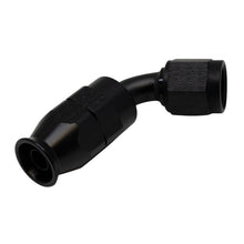 Load image into Gallery viewer, DeatschWerks 6 AN Female Flare Swivel 60-Degree Hose End PTFE - Anodized Matte Black - DTX Performance