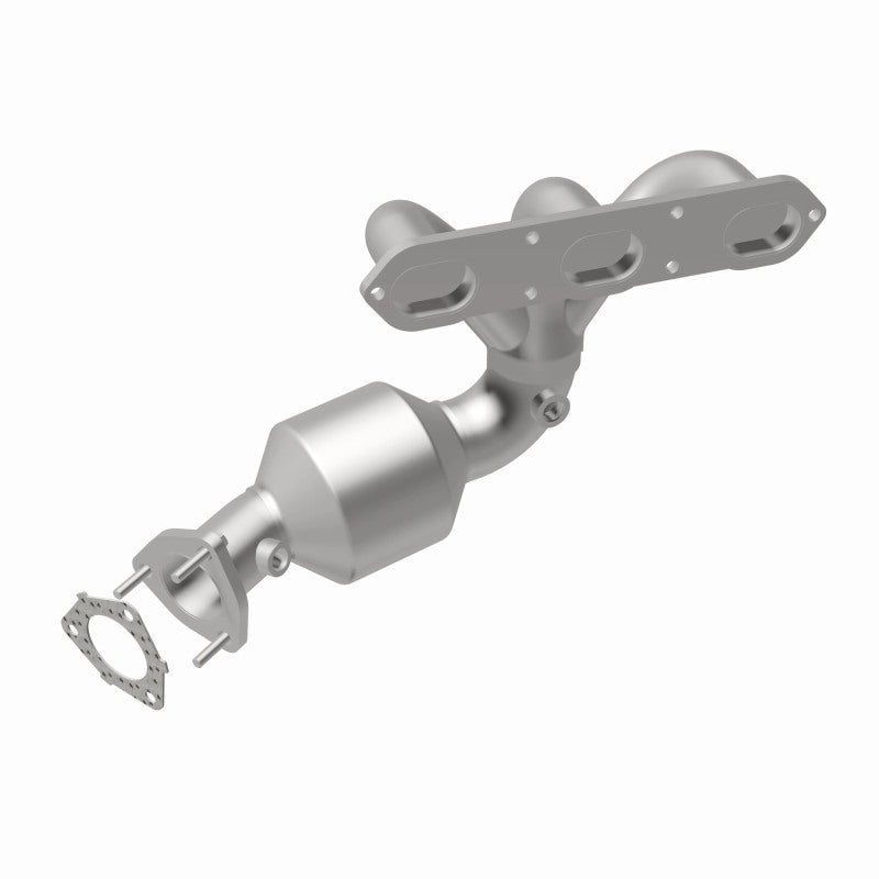 MagnaFlow Conv 06-08 Porsche Cayman DF SS OEM Grade Passenger Side Catalytic Converter w/Header - DTX Performance