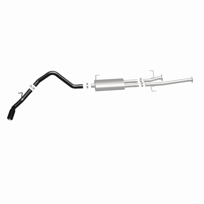 MagnaFlow Cat-Back Exhaust 14-16 Toyota Tundra V8 4.6/5.7L 3in SS Black Tips Single Side Exit - DTX Performance