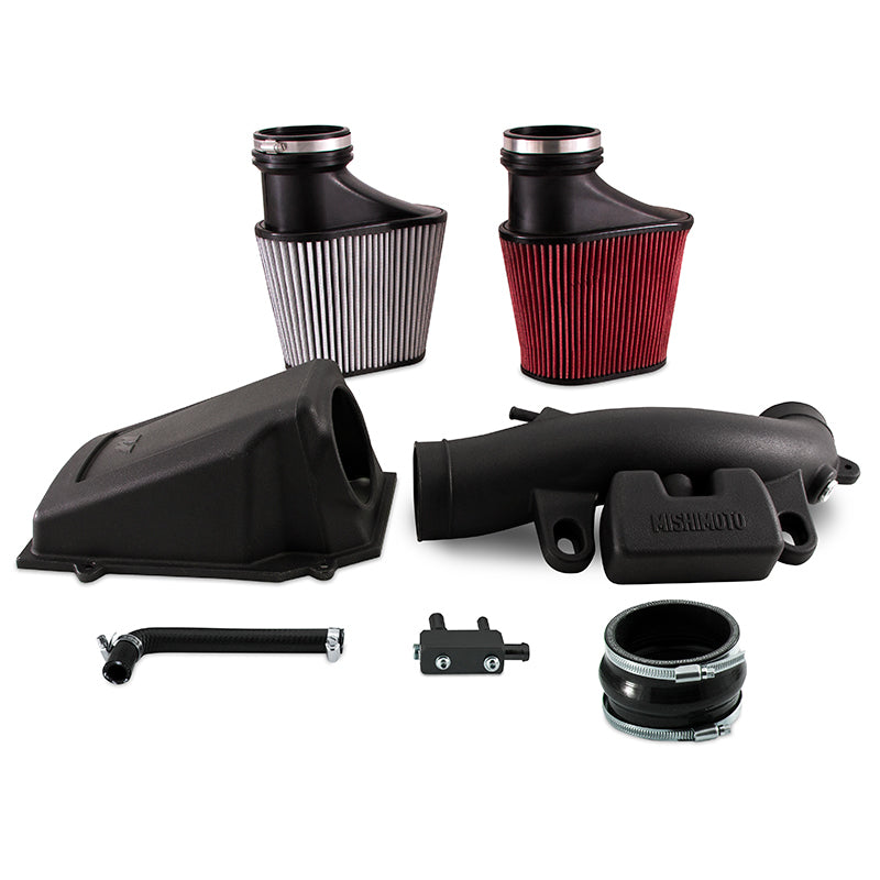 Mishimoto 2018+ Jeep Wrangler JL 2.0T Air Intake w/ Oiled Filter - DTX Performance