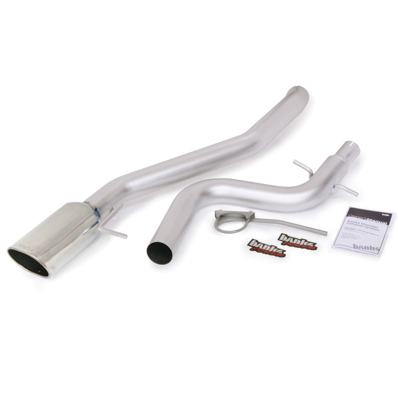 Banks Power 09-10 VW Jetta 2.0L TDI Monster Exhaust System - SS Single Exhaust w/ Chrome Tip - DTX Performance