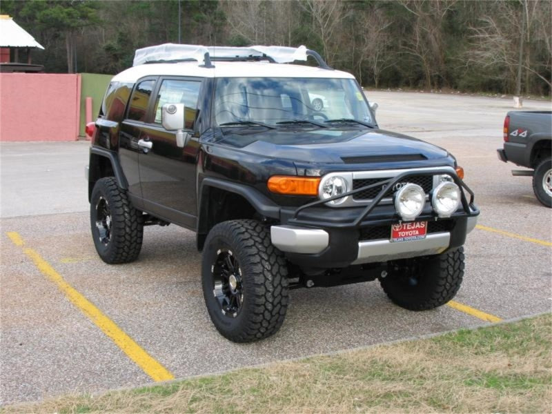 N-Fab Pre-Runner Light Bar 06-17 Toyota FJ Cruiser - Tex. Black - DTX Performance