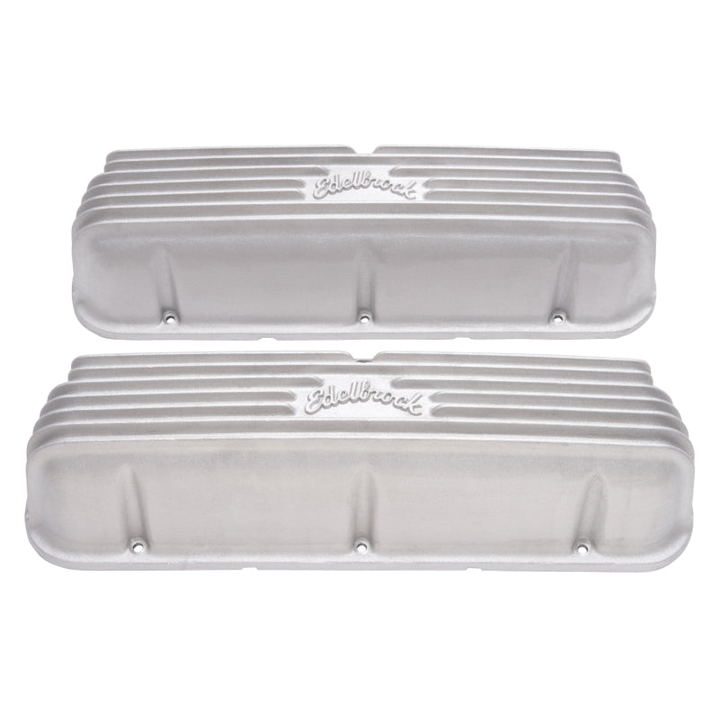 Edelbrock Valve Cover Classic Series Ford 1962-95 221 351W V8 Satin - DTX Performance